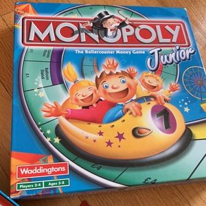 Introduce your tots to Monopoly with this junior version purchased in England.